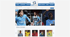 Desktop Screenshot of brazilsoccer.com.br